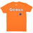 B&B Dry Goods Baseball Geaux Streauxs Star T-Shirt - Orange