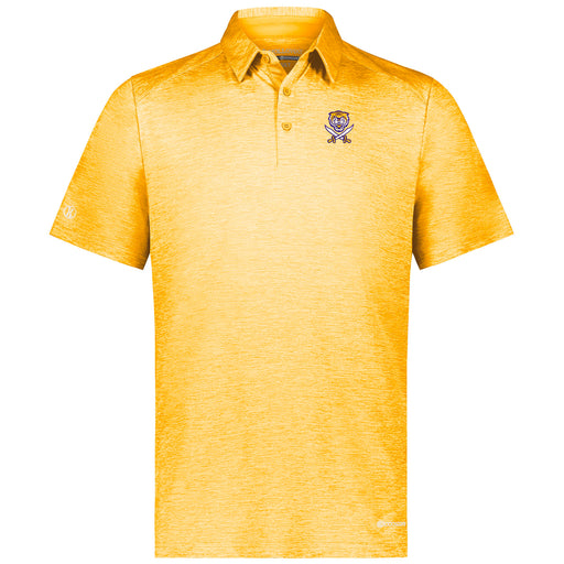 Bengals & Bandits Holloway Electrify Coolcore 4-Way Stretch Performance Polo - Gold Heather