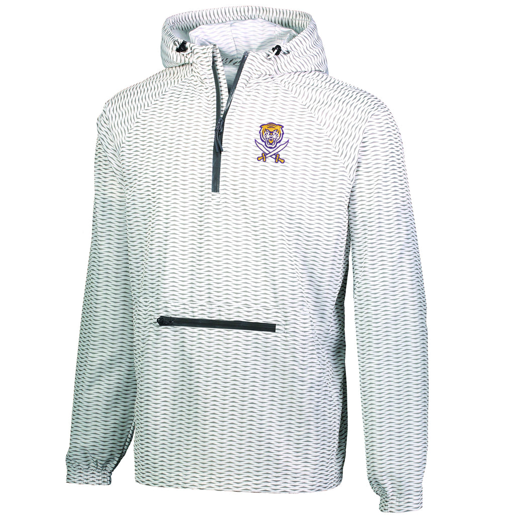 Bengals Bandits Holloway Range Pattern Packable Quarter Zip Jacket