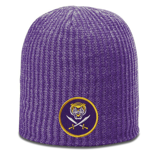 Bengals & Bandits Richardson Melange Slouch Knit - Purple