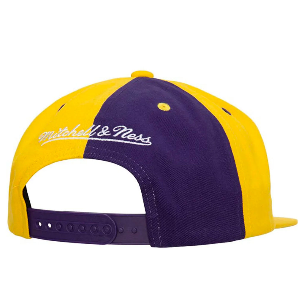 Mitchell & Ness Lakers Purple & Gold Snapback Hat