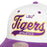 LSU Tigers Mitchell & Ness Tigers Tail Sweep Pro Snapback Hat - Purple / White