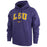 LSU Tigers Nike Arch Twill Hooded Sweatshirt - Purple