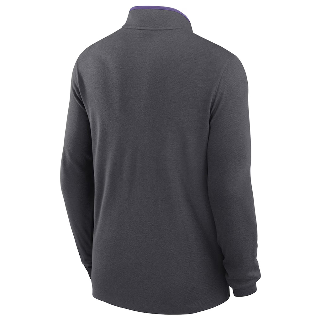 LSU Tigers Nike Courtside Victory Dri-FIT Half-Zip Pullover