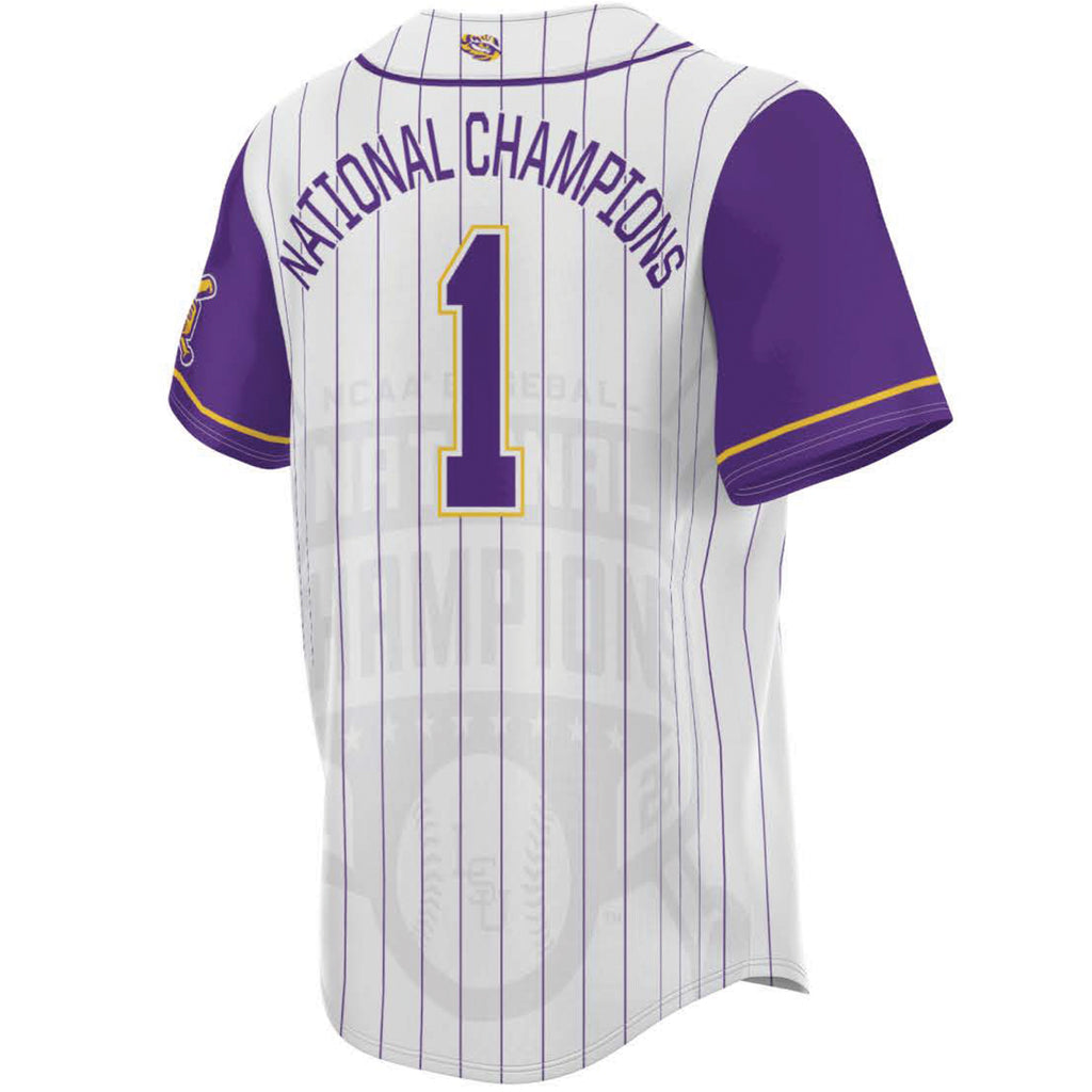 LSU Tigers ProSphere 2025 Baseball National Champions Adult Full