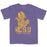 B&B Dry Goods LSU Tigers Hold That Tiger Garment Dyed T-Shirt - Grape