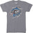 B&B Dry Goods Homegrown Louisiana Baton Rouge Kingfish T-Shirt - Storm Grey