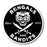 Bengals & Bandits Round Die Cut Est Decal - Black