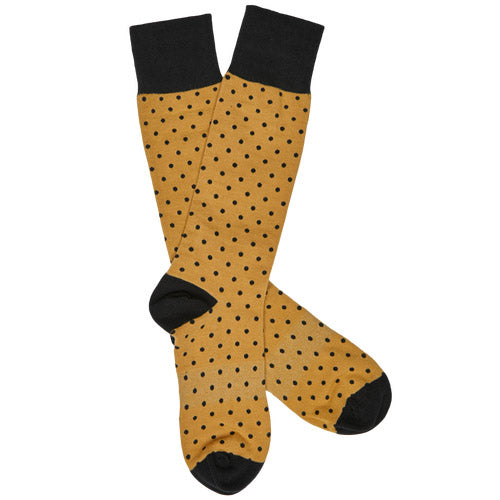 New Orleans Saints Dead Soxy Dots Dress Socks