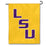 LSU Tigers Stair Step 13" x 18" Printed Garden Flag - Gold