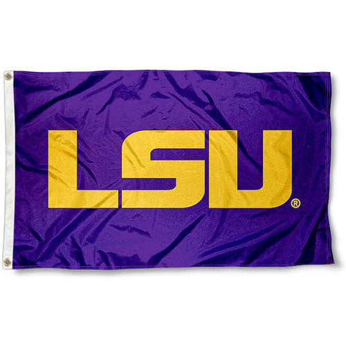 LSU Tigers Printed Official 3' x 5' Flag - Purple