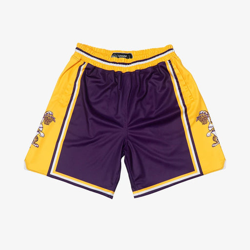 LSU Tigers 19Nine Premium Replica 1985-1986 Away Throwback Basketball Player Shorts