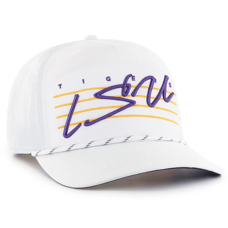 LSU Tigers '47 Crosstown Script Hitch Purple Adjustable Snapback Hat
