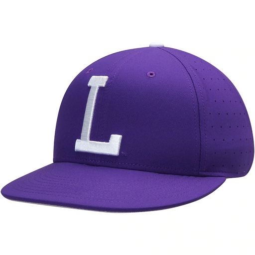 LSU Tigers Nike Authentic Team Issue Baseball Vault L Aerobill Performance True Fitted Hat - Purple