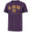 LSU Tigers 47 Brand Round Vault Mono Tone Franklin T-shirt - Purple