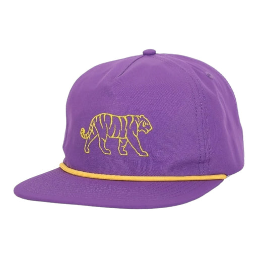 Hovi Dry Goods LSU Tigers Silhouette Lightweight Rope Hat - Purple