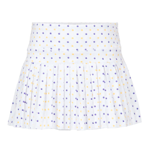 Azarhia Gameday Tiger Paw Mini Pleated Kids Skort - White