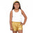 Azarhia Steph Girls / Kids Shorts With Liner - Metallic Gold