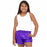 Azarhia Steph Girls / Kids Shorts With Liner - Metallic Purple