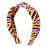 Azarhia Top Knot Headband - Tiger Stripe