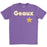 B&B Dry Goods H-town Baseball Geaux Streauxs Star T-Shirt - Purple