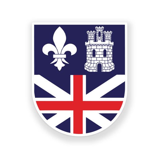 B&B Dry Goods Homegrown Baton Rouge Crest Decal