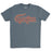B&B Dry Goods Homegrown Louisiana Gator Text T-Shirt - Indigo