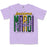 B&B Dry Goods Homegrown Louisiana Mardi Gras 90's Lined Garment Dyed T-Shirt - Orchid