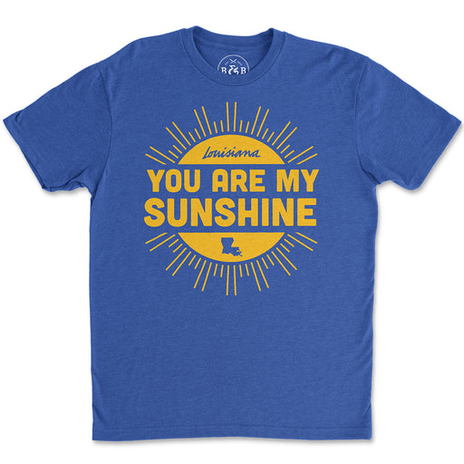 B&B Dry Goods Homegrown Louisiana Sunshine T-Shirt - Royal