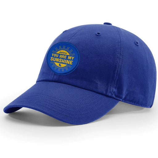 B&B Dry Goods Homegrown You Are My Sunshine Chino Twill Hat - Royal