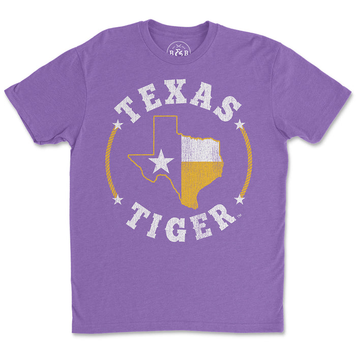 B&B Dry Goods LSU Texas Tigers T-Shirt - Purple