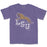 B&B Dry Goods LSU Tigers 68 Tiger Step Garment Dyed T-Shirt - Grape