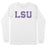 B&B Dry Goods LSU Tigers Athletic Block Long Sleeve T-Shirt - White