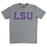 B&B Dry Goods LSU Tigers Athletic Block T-Shirt - Grey