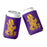 B&B Dry Goods LSU Tigers Hold That Tiger Stitched Neoprene Sublimated Double Sided Can Holder / Koozie - Purple