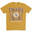 B&B Dry Goods LSU Tigers Baseball 90's Arched T-Shirt - Mustard Heather