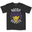 B&B Dry Goods LSU Tigers Bayou Bandits Garment Dyed T-Shirt - Black