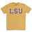 B&B Dry Goods LSU Tigers Classic Athletic Block T-Shirt - Mustard