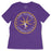 B&B Dry Goods LSU Tigers Gymnastics Retro Walkover Women's T-Shirt - Purple
