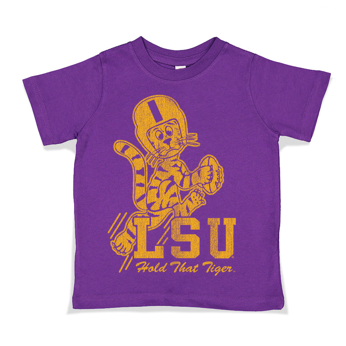 B&B Dry Goods LSU Tigers Hold That Tiger Toddler T-Shirt - Purple