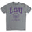 B&B Dry Goods LSU Tigers Name Drop Memorial Seal Alumni T-Shirt - Heather Grey