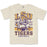 B&B Dry Goods LSU Tigers QB Mike Football Stadium Garment Dyed T-Shirt - Ivory