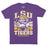 B&B Dry Goods LSU Tigers QB Mike Football Stadium T-Shirt - Purple