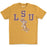 B&B Dry Goods LSU Tigers The Archives Dunking Tiger Tri-Blend T-Shirt - Mustard