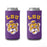 B&B Dry Goods LSU Tigers The Archives Beanie Mike Arch Stitched Neoprene Sublimated Double Sided Sim Can Holder / Koozie - Purple