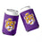 B&B Dry Goods LSU Tigers The Archives Beanie Mike Stitched Neoprene Sublimated Double Sided Can Holder / Koozie - Purple