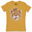 B&B Dry Goods LSU Tigers The Archives Beanie Mike Women's T-Shirt - Mustard