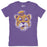 B&B Dry Goods LSU Tigers The Archives Beanie Mike Women's Tri-Blend T-Shirt - Purple