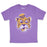 B&B Dry Goods LSU Tigers The Archives Beanie Mike Youth T-Shirt - Purple Heather