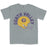 B&B Dry Goods LSU Tigers The Archives Death Valley Vault Helmet Garment Dyed T-Shirt - Granite